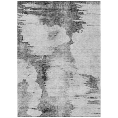 Gray Chantille ACN710 8x10 rug by Start2Finish with intricate pattern and plush texture, ideal for living room or bedroom decor.
