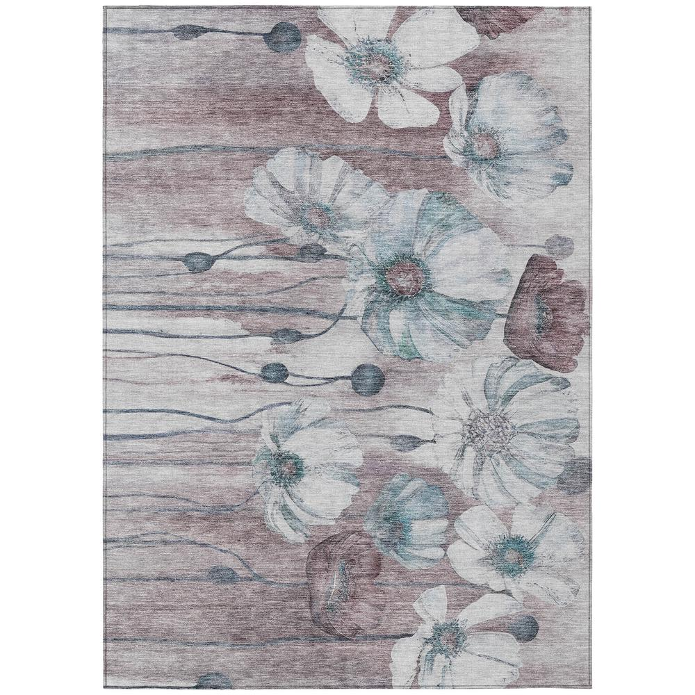 Start2Finish Chantille ACN712 teal 8x10 rug featuring intricate patterns and soft texture, ideal for living room or bedroom decor.