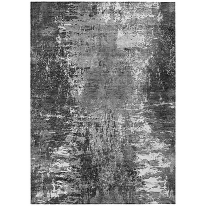 Gray Chantille ACN718 10x14 rug by Start2Finish with intricate pattern and soft texture, ideal for living room or bedroom decor.