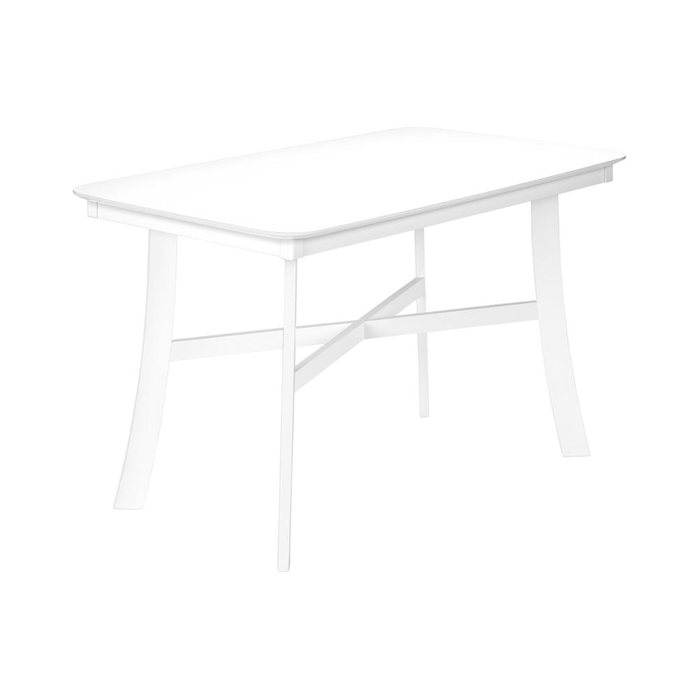 Start2Finish 48-inch rectangular small dining table, kitchen or dining room furniture, with a sleek wooden finish.