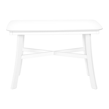 Start2Finish 48-inch rectangular dining table, small kitchen and dining room furniture with a sleek wood finish.