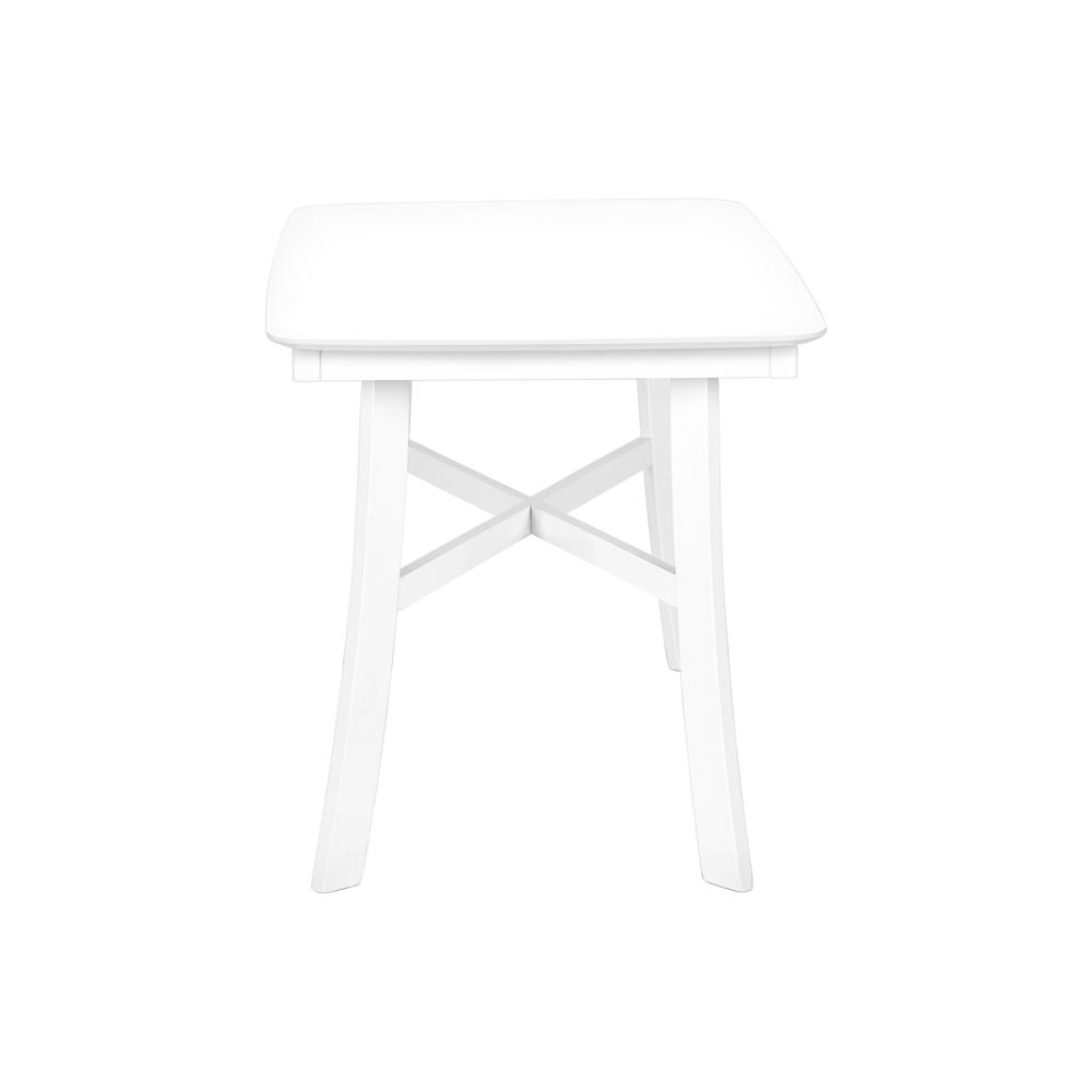 Start2Finish rectangular small dining table, 48-inch kitchen and dining room furniture with a sleek, modern design.