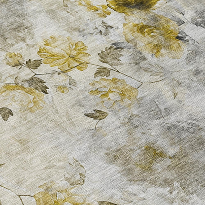 Start2Finish Chantille ACN724 brown 8x10 rug with soft, plush texture and intricate pattern for cozy home decor.