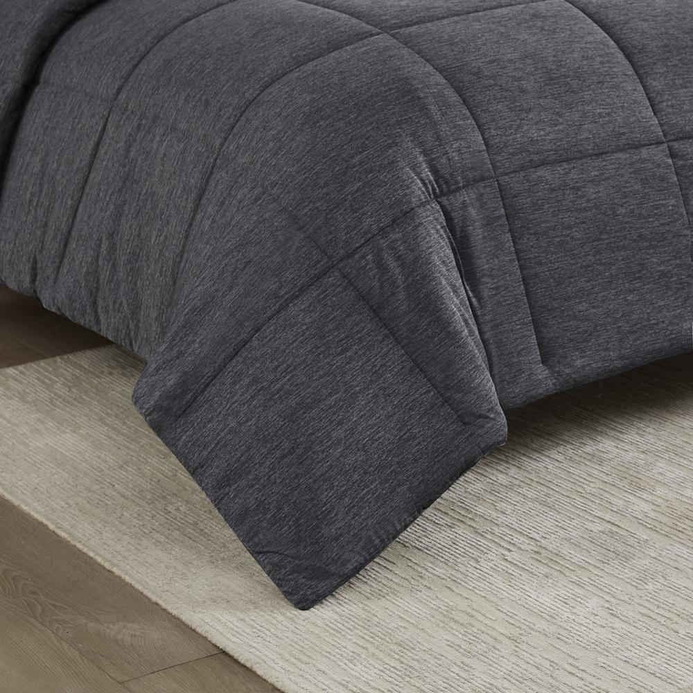Start2Finish oversized down alternative comforter, plush bedding with a soft, thick fill, showcasing its cozy, oversized design.