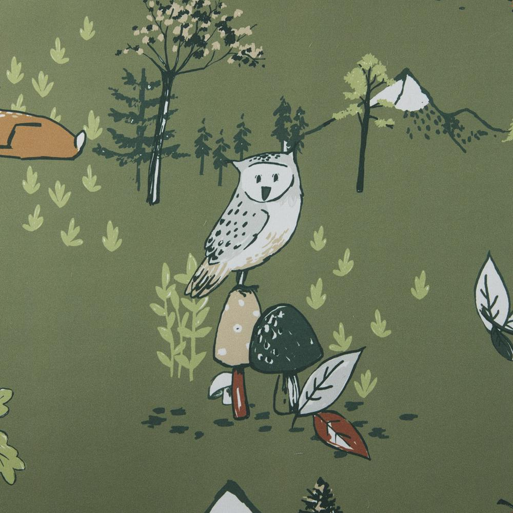 Reversible comforter set featuring forest animals plush bedding by Start2Finish with woodland animal patterns and soft fabric.