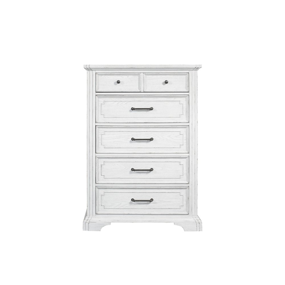Start2Finish Clara Chest furniture with multiple drawers and a sleek wooden finish, ideal for bedroom or living room storage.
