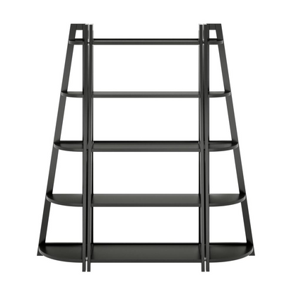 Black Adam 3-piece shelving set by Start2Finish, featuring modern wall-mounted shelves with clean lines and sturdy design.