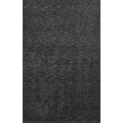 Start2Finish charcoal transitional rectangle area rug, 8&