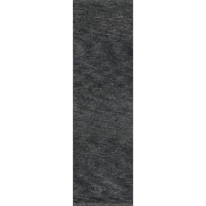 Start2Finish charcoal rectangular area rug with a transitional design, 8x10 feet, featuring a modern, geometric pattern.