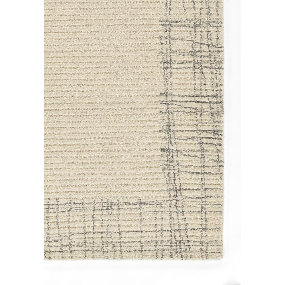 Contemporary ivory runner area rug by Start2Finish, 2&