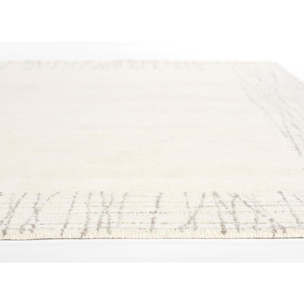 Contemporary ivory runner area rug from Start2Finish, 2&