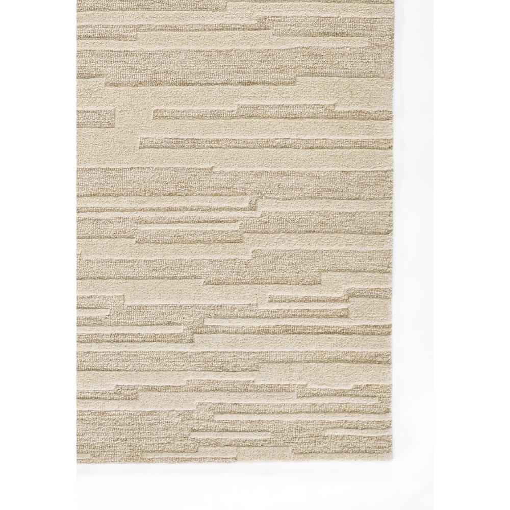 Start2Finish contemporary taupe rectangle area rug, 5&