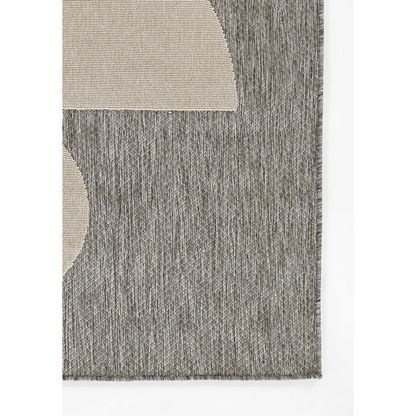Start2Finish contemporary grey rectangle area rug with a modern design, measuring 5&