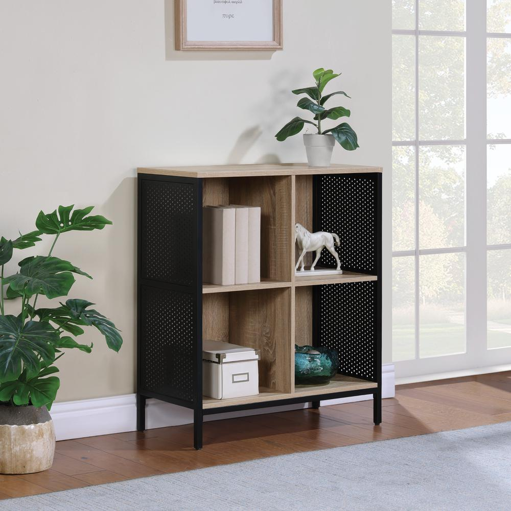 Start2Finish Ace 4 Cube Storage Bookcase with open cubby compartments for organization and display in a modern furniture style.