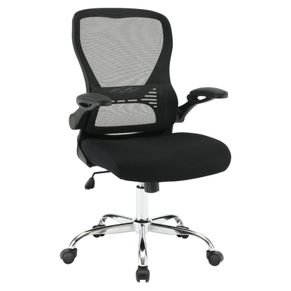 Start2Finish mesh back manager’s office chair with adjustable armrests and ergonomic design, featuring a breathable mesh back and cushioned seat.