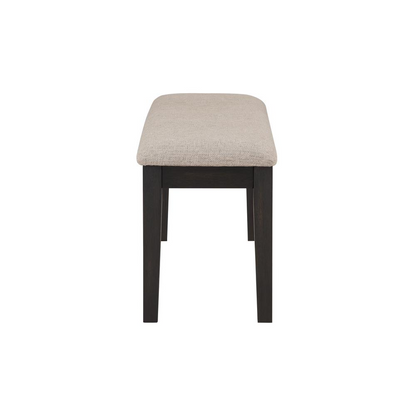 Start2Finish Harington Bench furniture piece with a wooden seat and metal legs, ideal for entryway or living room seating.