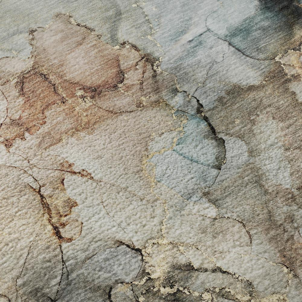 Luxury washable Odyssey OY12 tan 8x10 rug by Start2Finish featuring a plush, textured surface and modern design.