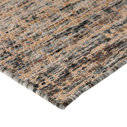 Start2Finish Sahara SA1 Charcoal 8x10 rug with textured pattern, plush surface, and durable rug material in charcoal color.