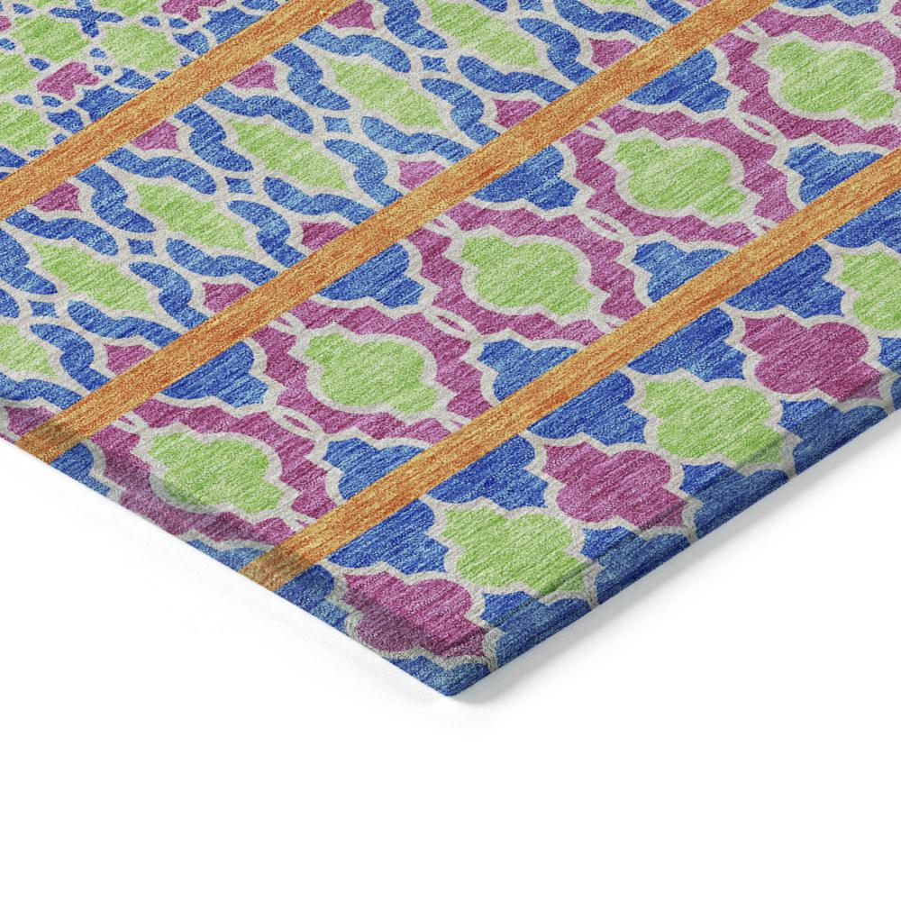 Start2Finish Chantille ACN726 pink 9x12 rug with soft, plush texture and intricate design, ideal for modern living spaces.