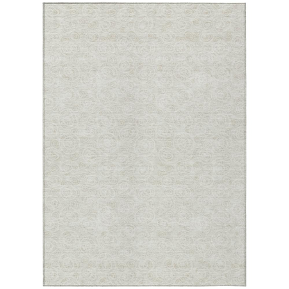 Start2Finish Chantille ACN728 Ivory 10x14 rug with intricate pattern and soft texture, ideal for living room or bedroom decor.