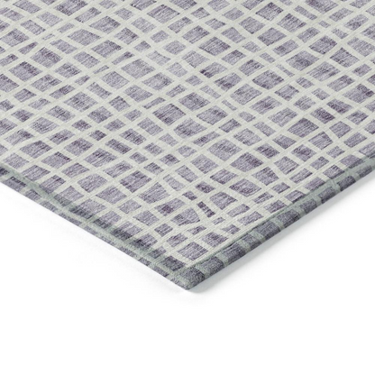 Start2Finish Chantille ACN729 purple 10x14 rug with soft, plush texture and intricate pattern, perfect for living room or bedroom decor.