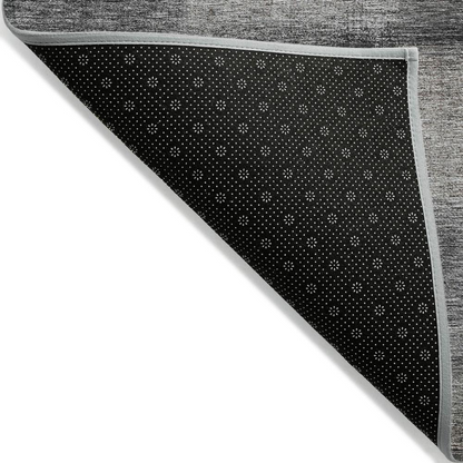 Gray Chantille ACN742 9x12 rug by Start2Finish, featuring a soft, plush textured surface and modern design.