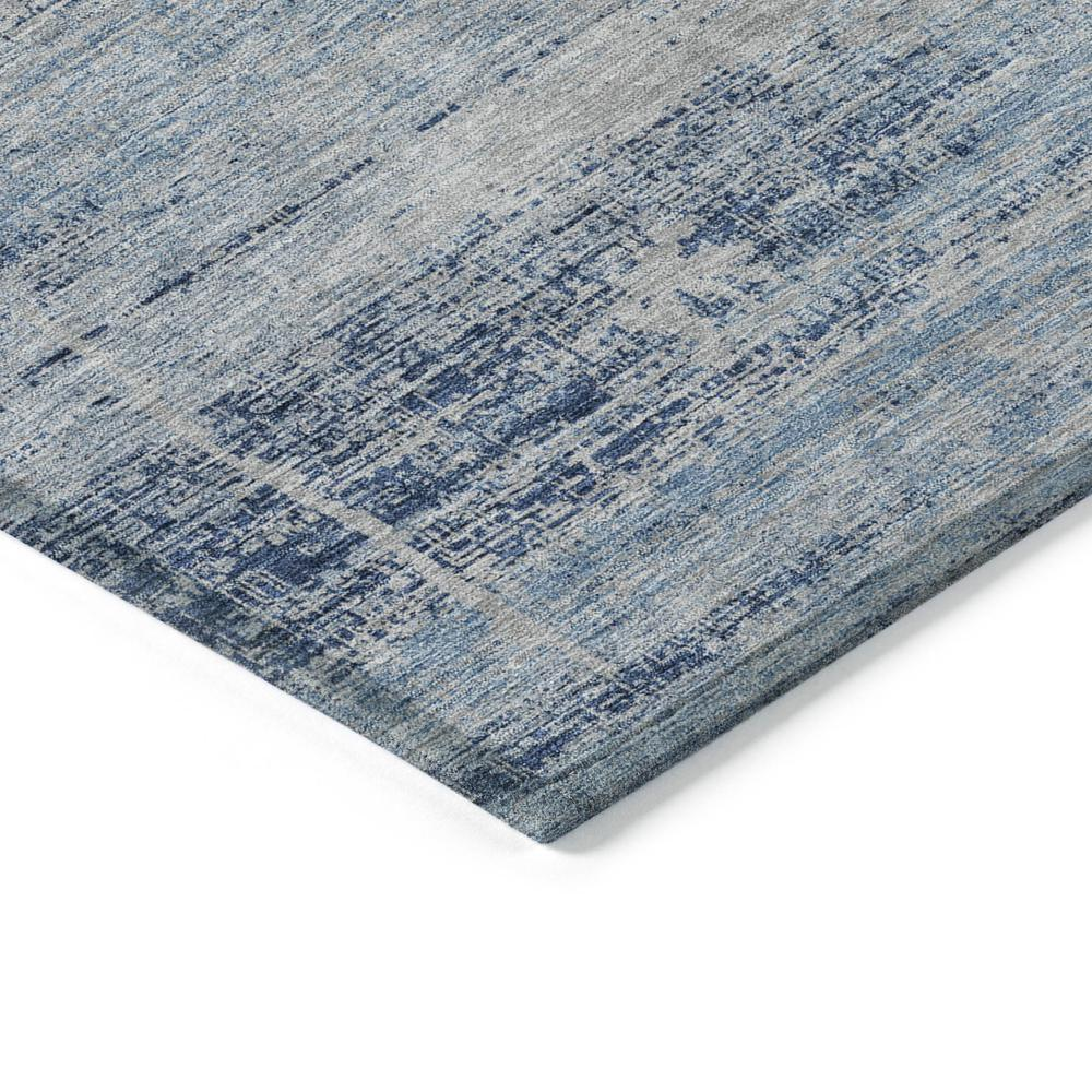 Start2Finish Chantille ACN747 Blue 10x14 rug with intricate pattern and soft texture, ideal for living room or bedroom decor.