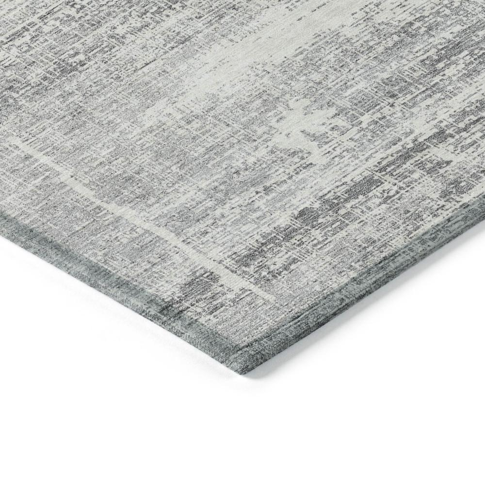 Gray Chantille ACN747 10x14 rug from Start2Finish with textured fabric and intricate pattern, suitable for living or bedroom decor.