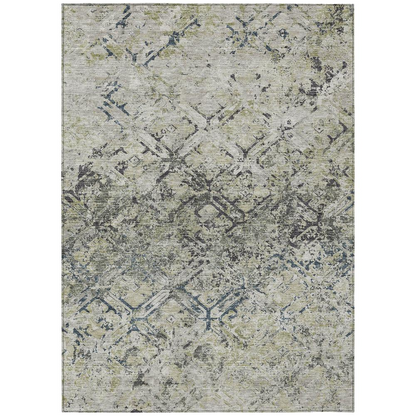 Start2Finish Chantille ACN768 gray rug, 10x14 feet, featuring a soft, textured surface with subtle pattern for elegant home decor.