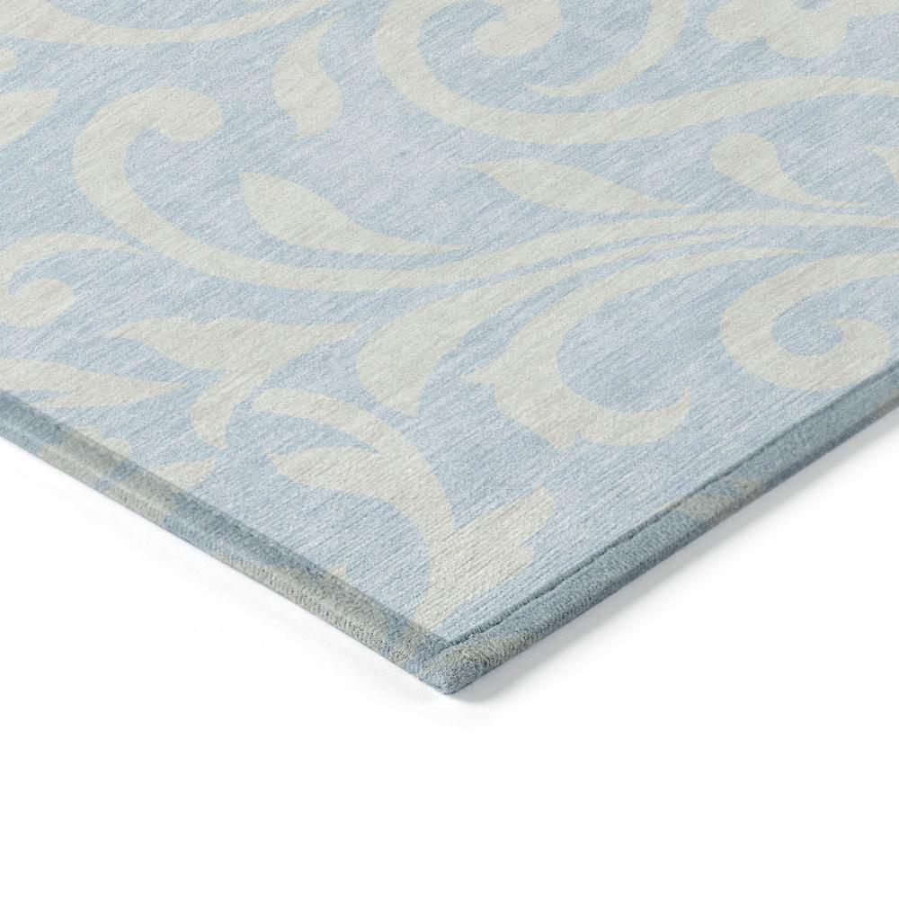 Start2Finish Chantille ACN875 Blue 8x10 rug with soft woven texture and elegant pattern, ideal for living room or bedroom decor.