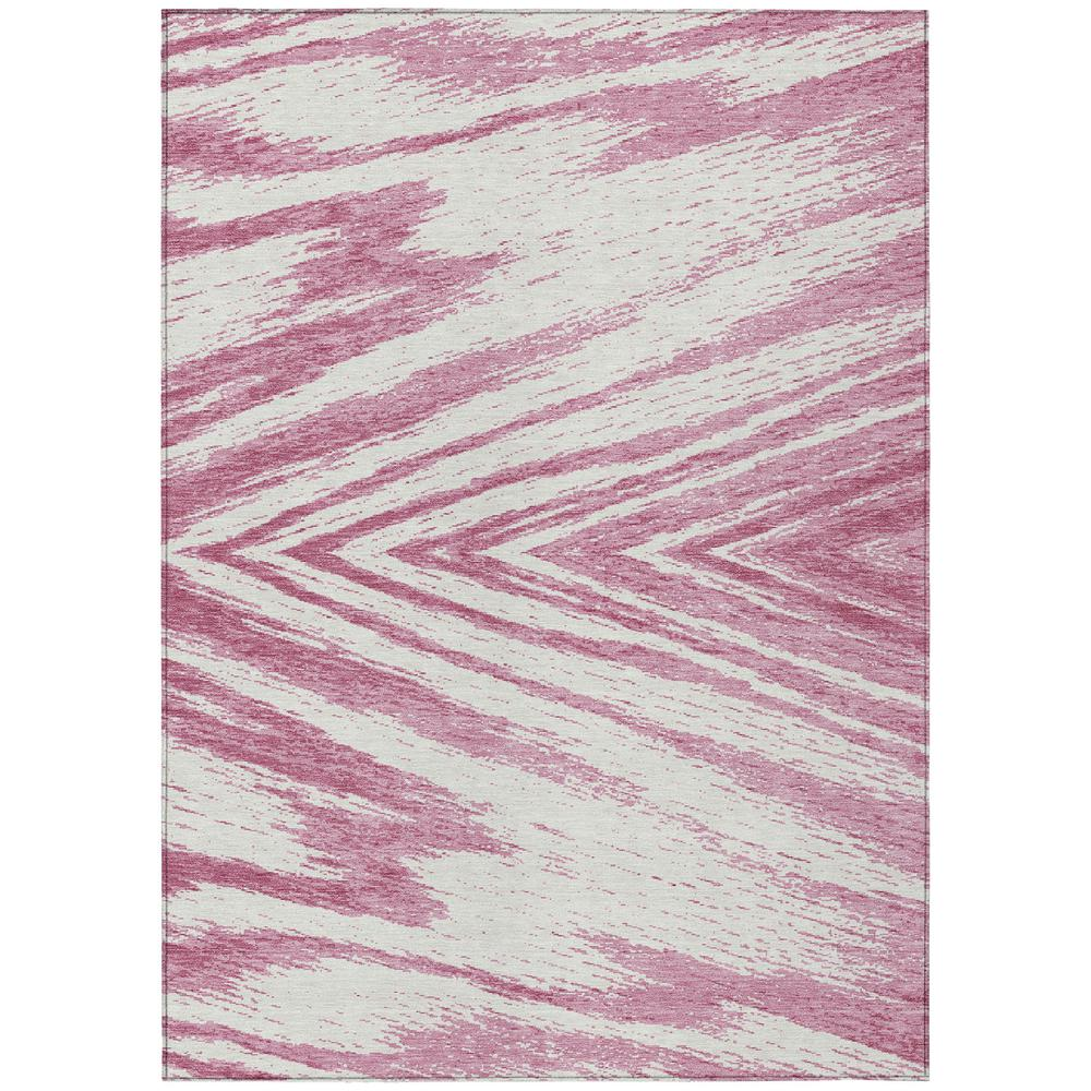 Start2Finish Chantille ACN876 pink rug, 10x14 feet, with soft textured pattern and plush surface for living room or bedroom decor.