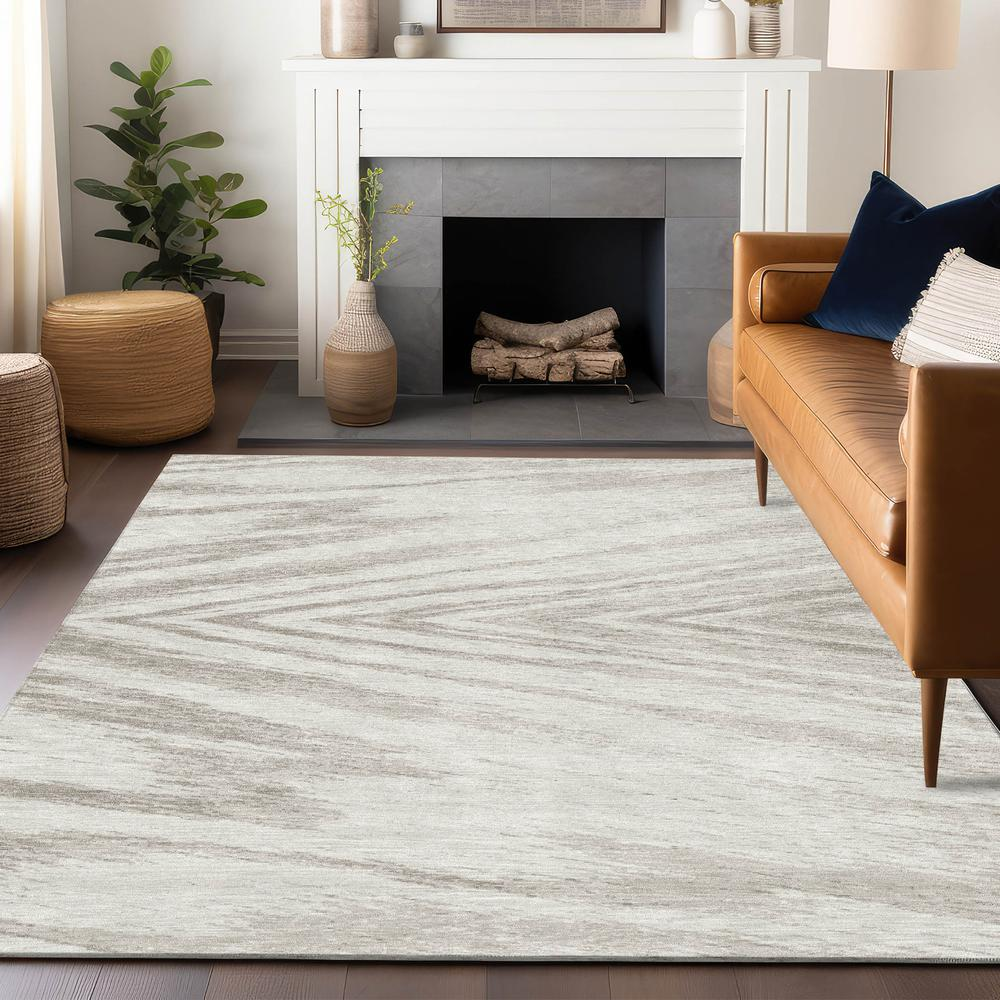 Start2Finish Chantille ACN876 ivory 9x12 rug with intricate pattern, soft texture, and elegant design for living room or bedroom decor.