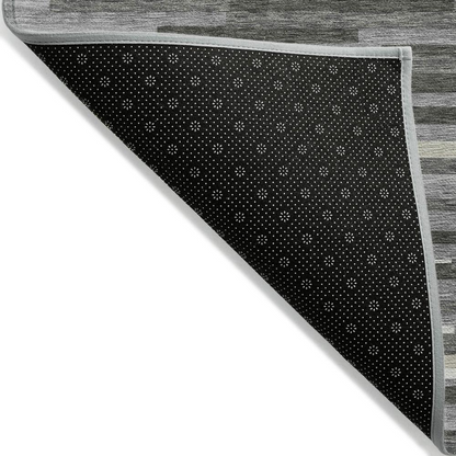 Start2Finish Chantille ACN894 gray 9x12 rug featuring soft textured fabric and modern design, perfect for living room or bedroom decor.