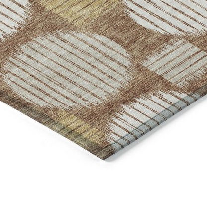 Start2Finish Chantille ACN900 orange rug, 10x14 feet, with soft woven texture and vibrant orange color for home decor.