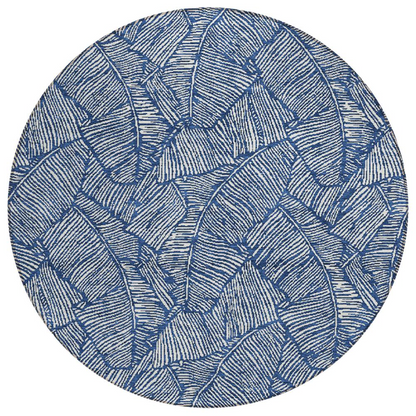 Start2Finish Chantille ACN913 blue 8x8 rug with intricate pattern, soft texture, and plush pile for stylish home decor.