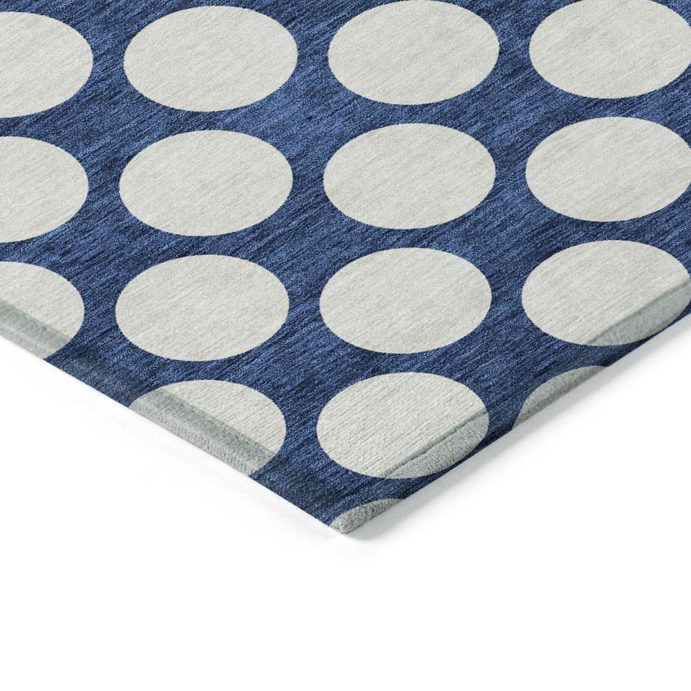 Start2Finish Chantille ACN921 blue 8x10 rug with intricate pattern and soft texture, ideal for living room or bedroom decor.
