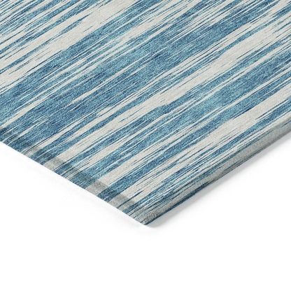 Start2Finish Chantille ACN951 teal 9x12 rug with intricate pattern, soft texture, and vibrant color suitable for living room or bedroom decor.