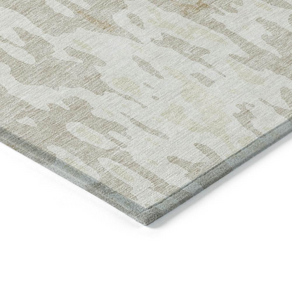Start2Finish Chantille ACN957 brown 8x10 rug with intricate pattern, soft texture, and plush pile for living room or bedroom decor.