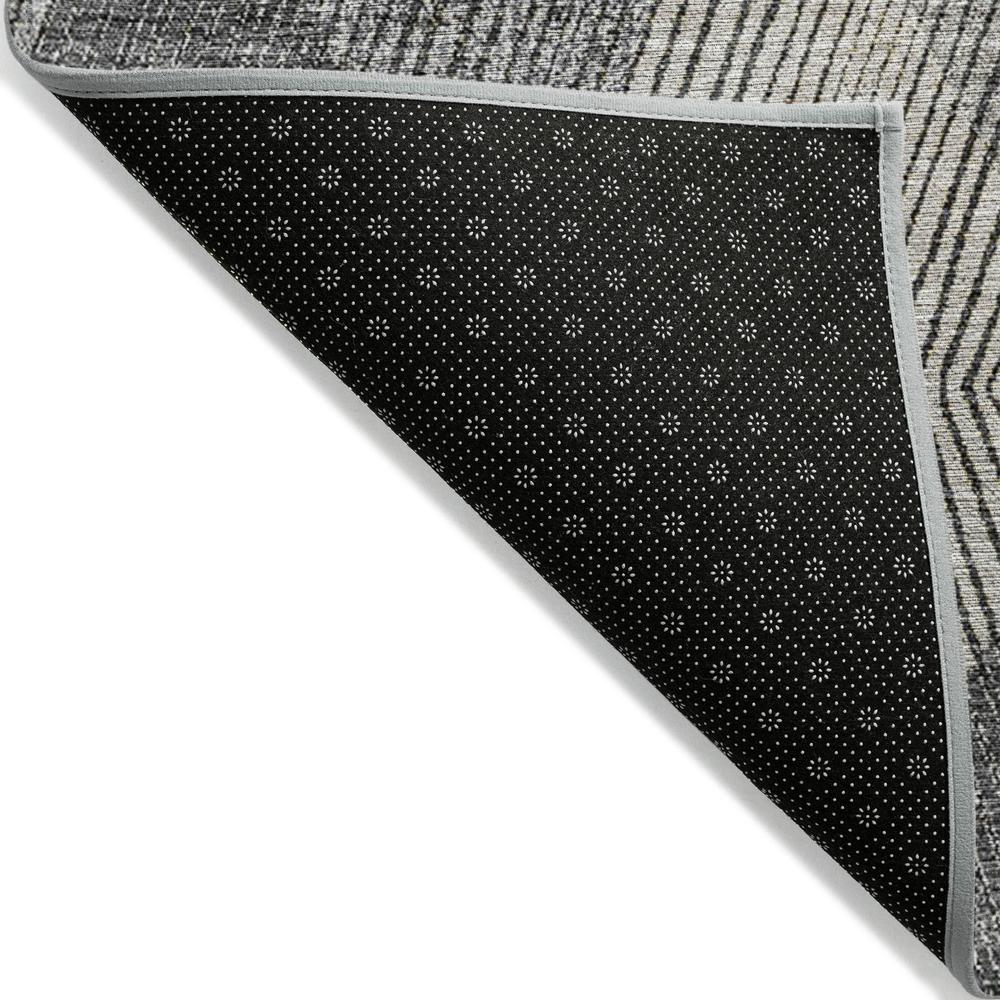 Start2Finish Chantille ACN962 gray 8x8 rug with textured pattern, showcasing a soft, plush surface and modern design.