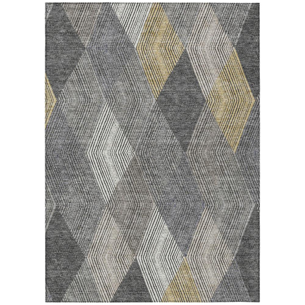 Gray Chantille ACN962 8x10 rug from Start2Finish with soft, plush texture and intricate pattern for elegant home decor.