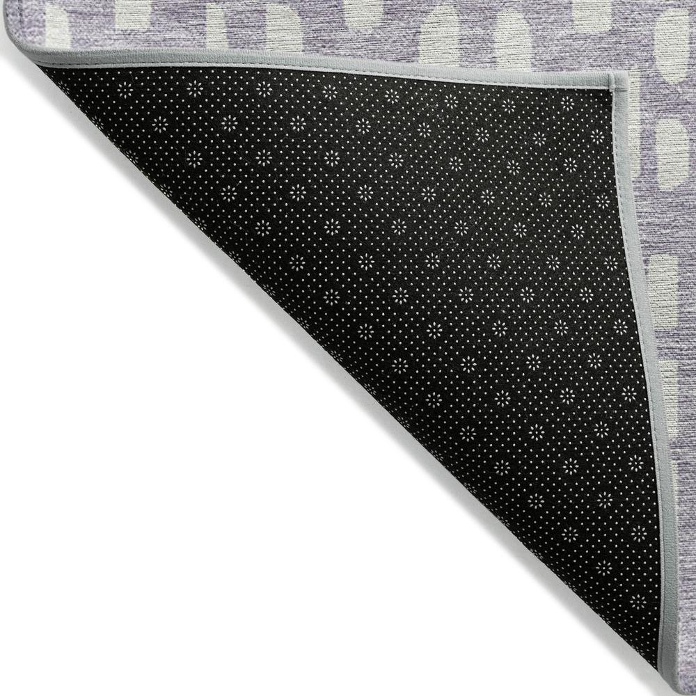 Start2Finish Chantille ACN963 purple 10x14 rug with soft, plush texture and intricate pattern, ideal for living room or bedroom decor.