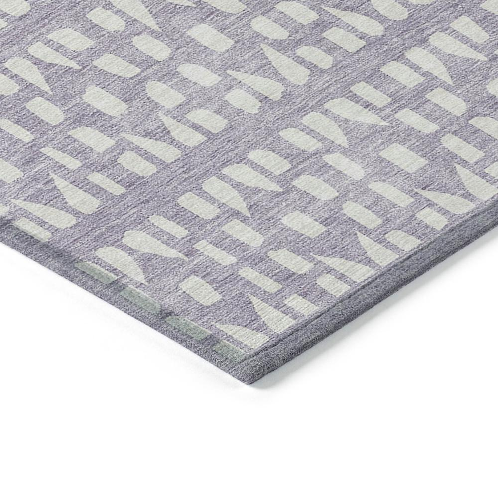 Start2Finish Chantille ACN963 purple 10x14 rug with intricate pattern, soft texture, and vibrant color, ideal for living room or bedroom.
