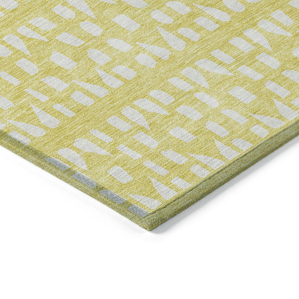 Start2Finish Chantille ACN963 Gold 10x14 rug featuring a plush, elegant design in warm gold tones for living room or bedroom decor.