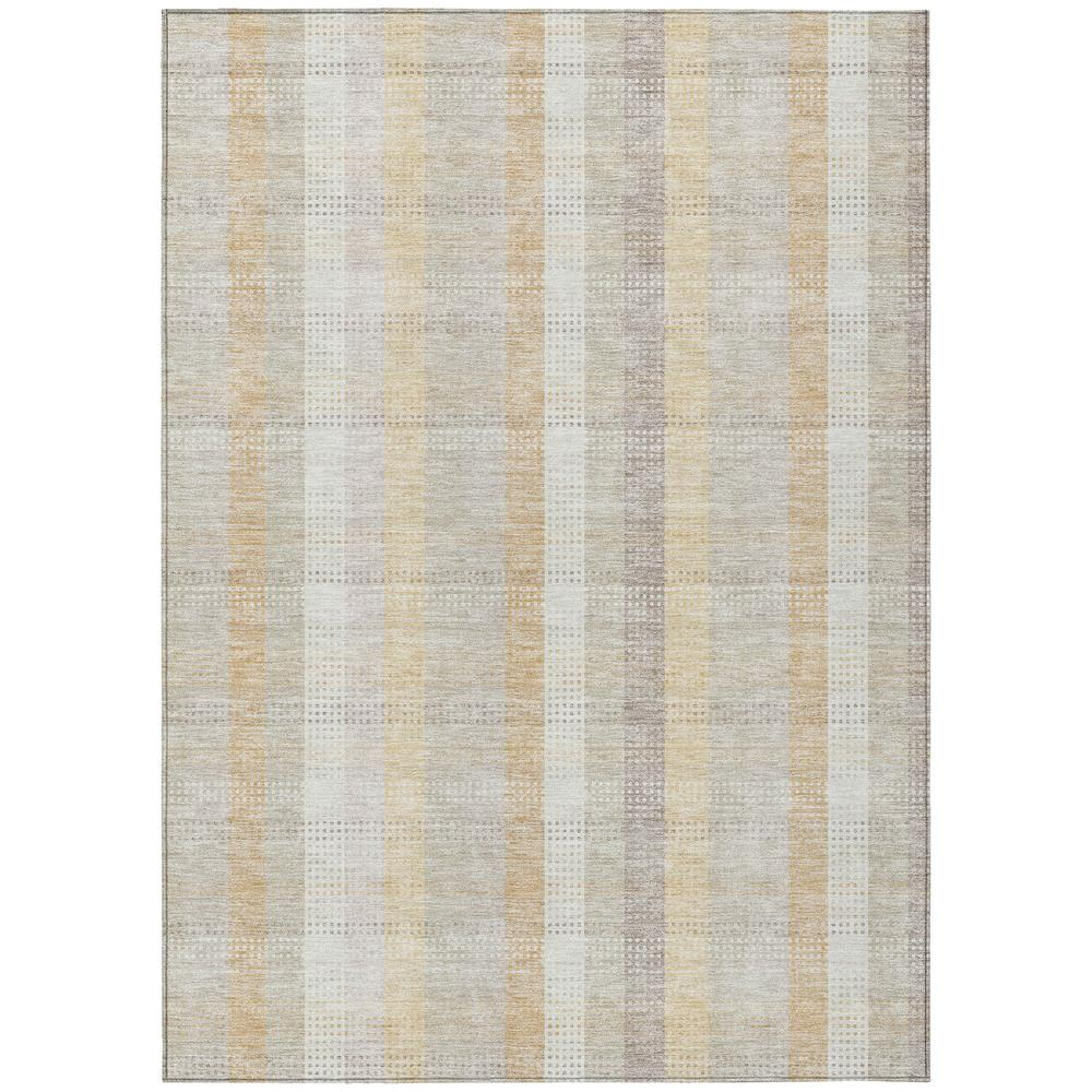 Start2Finish Chantille ACN966 Ivory 10x14 rug with soft, plush texture and intricate pattern visible on beige background.