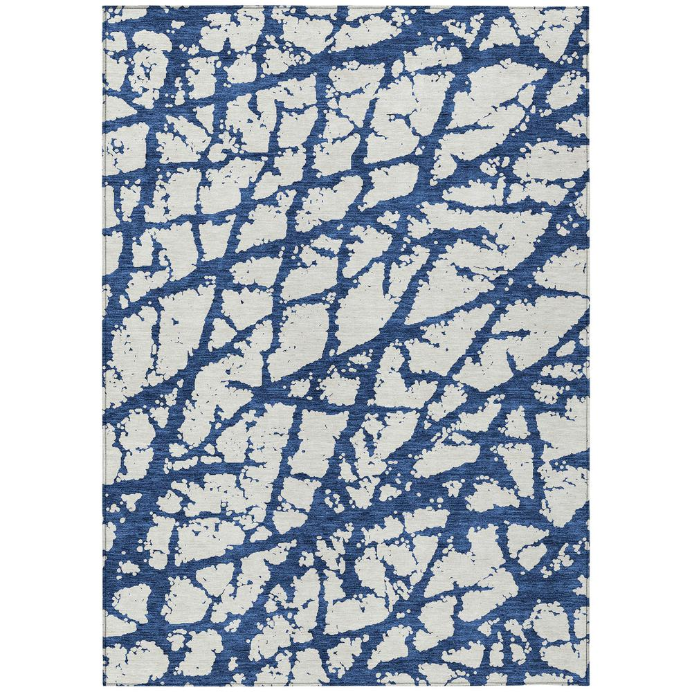 Start2Finish Chantille ACN972 blue 10x14 rug with soft, woven texture and modern design, ideal for living room or bedroom decor.