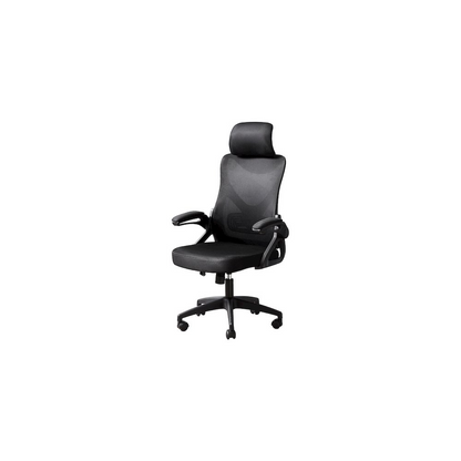 Start2Finish adjustable ergonomic office chair with cushioned seat and backrest, featuring height adjustment and swivel base