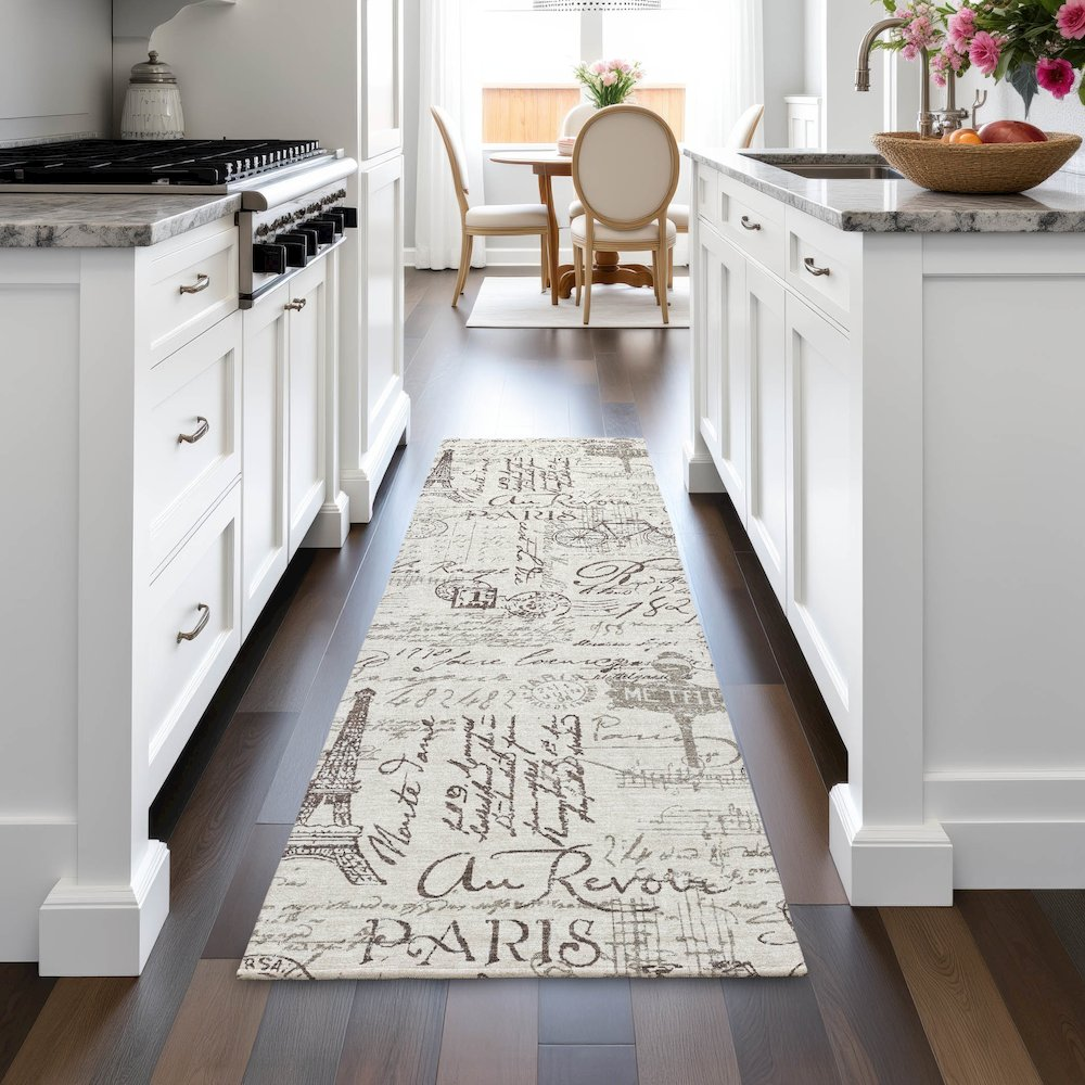 Start2Finish linen indoor/outdoor Chantille ACN2209 runner rug, machine washable, 2&