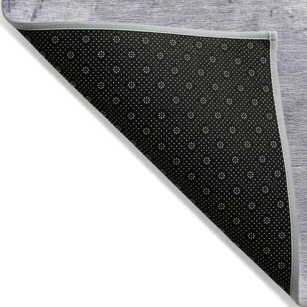 Start2Finish lavender indoor/outdoor chantille rug, 5&