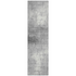 Gray indoor/outdoor Chantille runner rug by Start2Finish, machine washable, measuring 2&