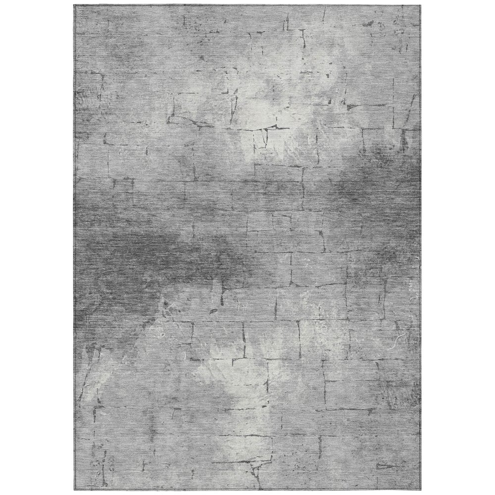 Gray indoor and outdoor Chantille ACN2215 rug by Start2Finish, 3&